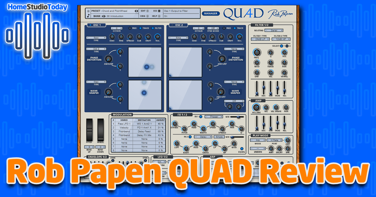 Rob Papen QUAD Review featured image