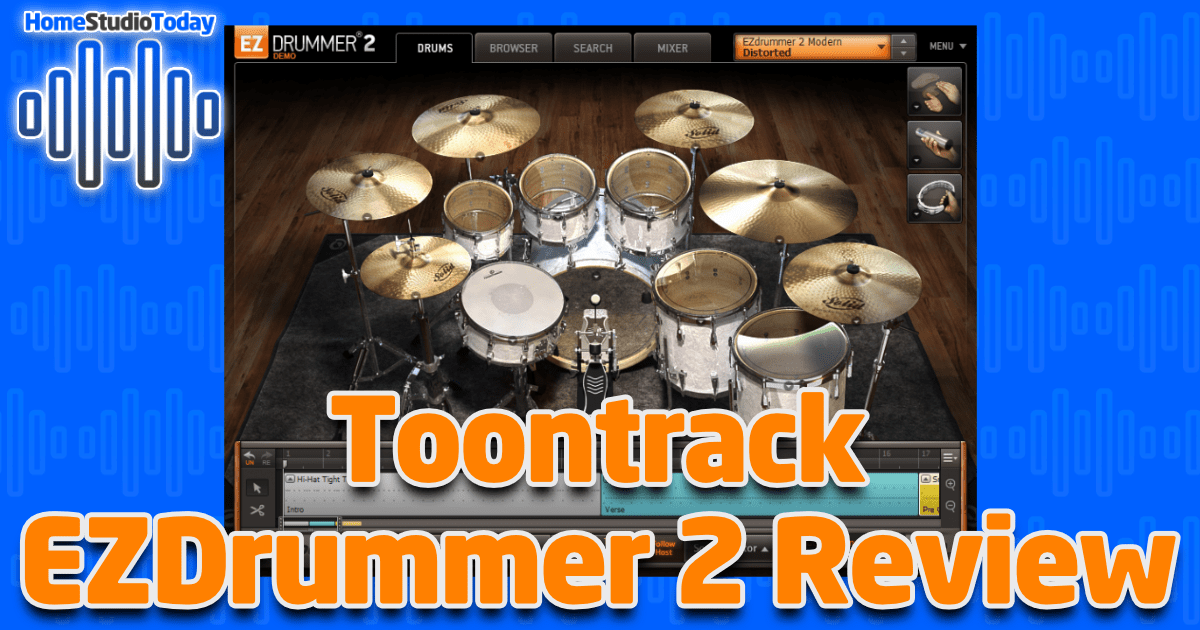 Toontrack EZDrummer 2 Review featured image