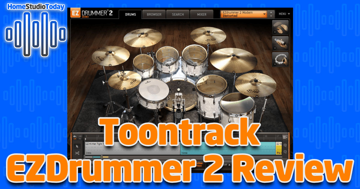 tillykke Nautisk Udlænding Toontrack EZDrummer 2 Review - HomeStudioToday