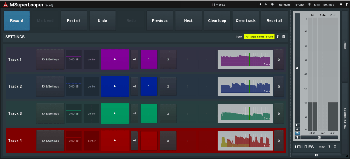 MeldaProduction MSuperLooper Review 3 MeldaProduction MSuperLooper Review main plugin image