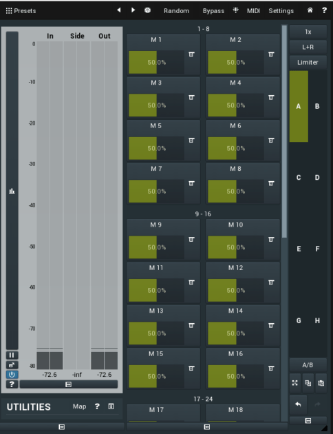 MeldaProduction MSuperLooper Review 8 MeldaProduction MSuperLooper Review meters and toolbar