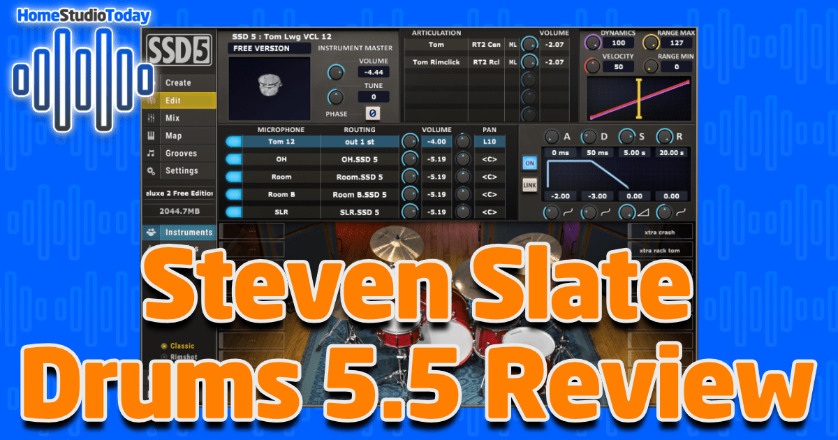 Steven Slate Drums 5.5 Review Featured Image