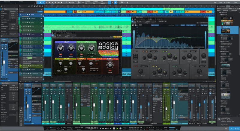 Choosing the Best Digital Audio Workstation for your Home Studio 5 Studio One 5 Screenshot