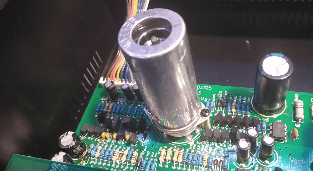 How To Replace Mic Preamp Tubes - new tube covered