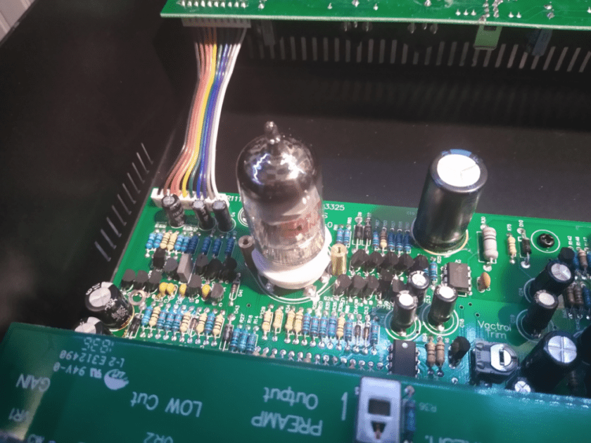 How To Replace Mic Preamp Tubes - old tube naked