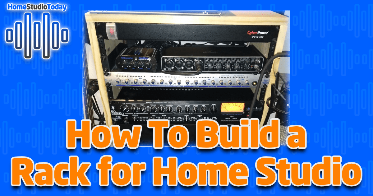 Diy Sample Rack How To Build a Rack for Home Studio - HomeStudioToday
