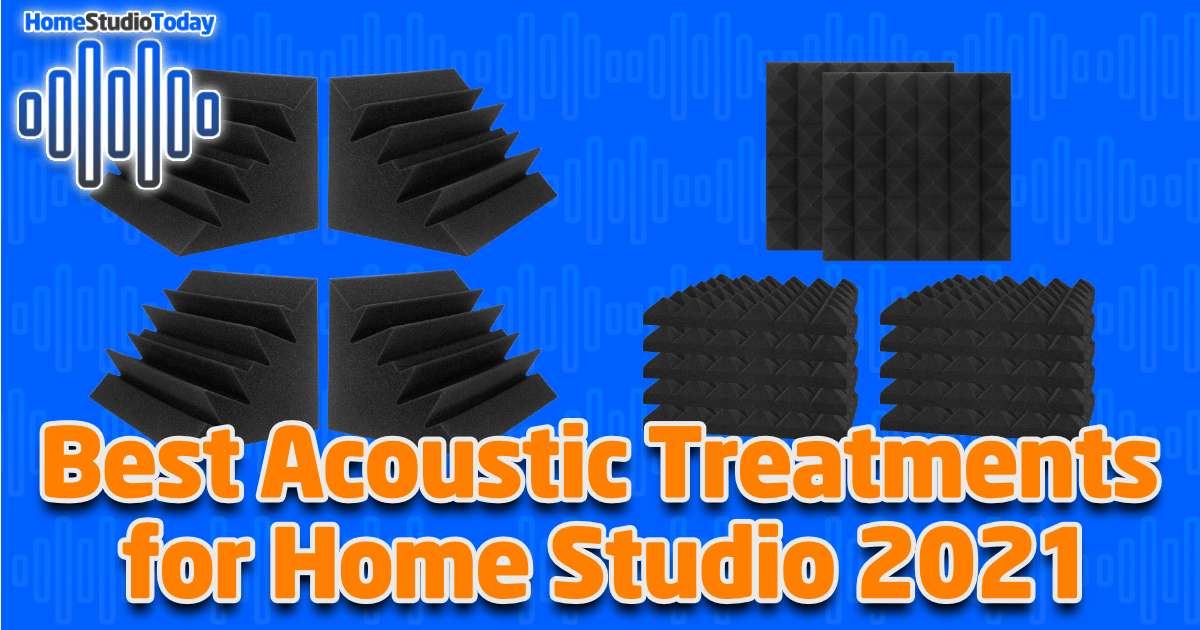 Best Acoustic Treatments for Home Studio 2021 featured image