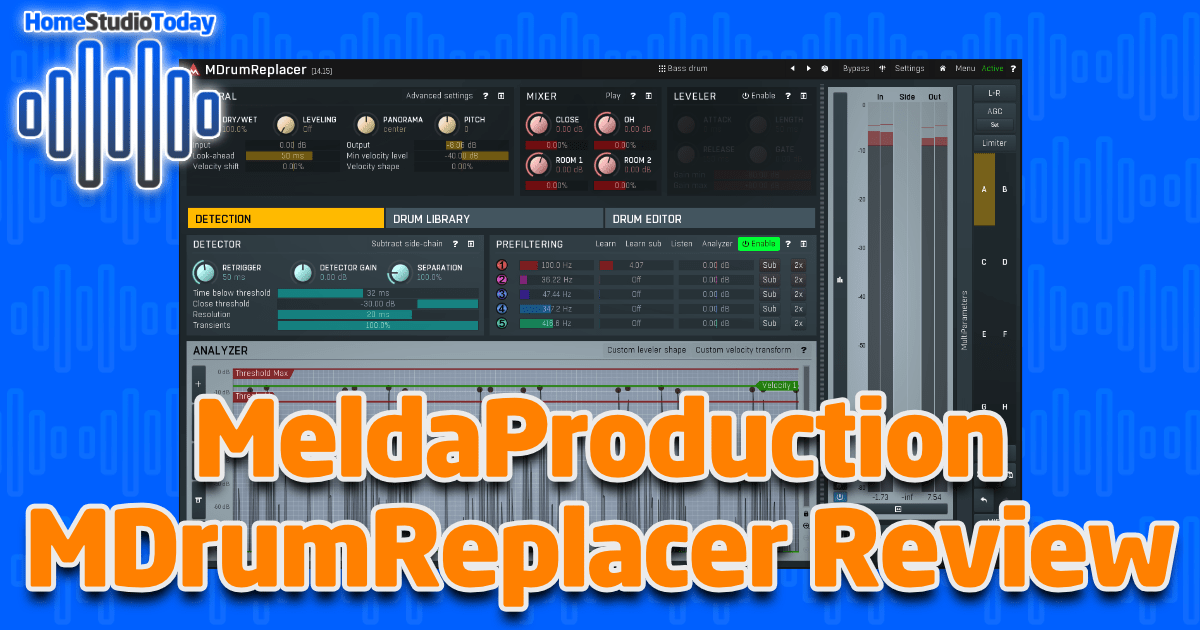 MeldaProduction MDrumReplacer Review featured image