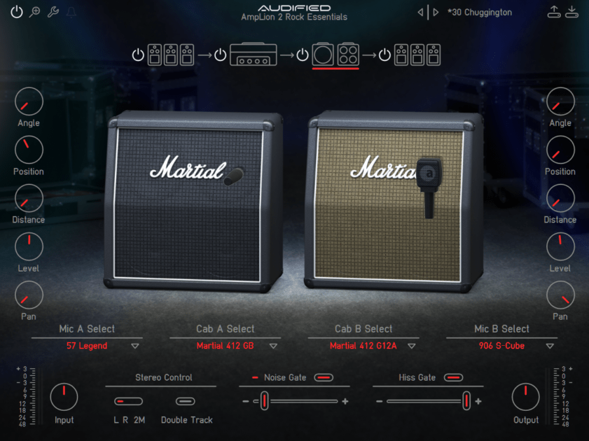 Audified AmpLion 2 Rock Essentials Review Cabs and Mics