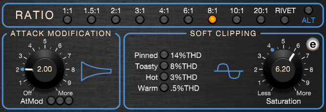Empirical Labs Arousor Review 6 Empirical Labs Arousor Review ratio attack mod soft clipping