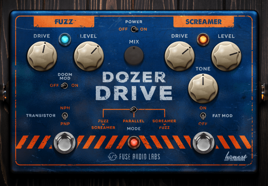 Fuse Audio Labs Dozer Drive Review 3 Fuse Audio Labs Dozer Drive Review main plugin image