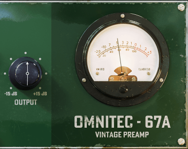 Black Rooster Audio Omnitec-67A Review 7 Black Rooster Audio Omnitec-67A Review output VU